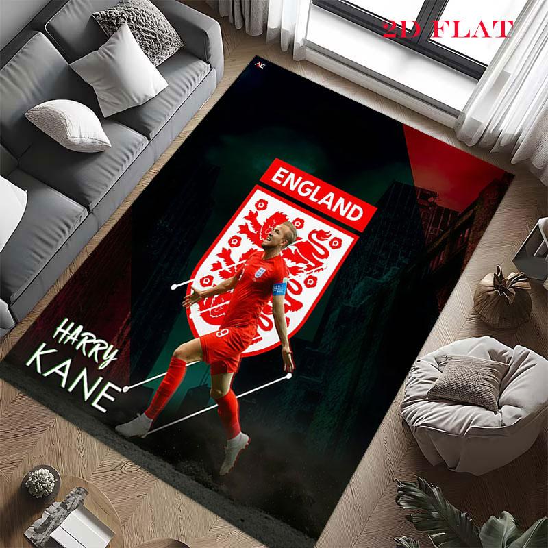 Harry Kane Glory Poster Carpet Rug for Living Room Bedroom Home Sofa Decoration,Kids Play Nonslip Floor Mat