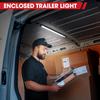 12V LED Light, 12 Volt Light Bar, Enclosed Trailer Lights, LED Light for RV Interior, String Lights for Trailer, Shed, Track, Van, RV(4Pack, 4000K,