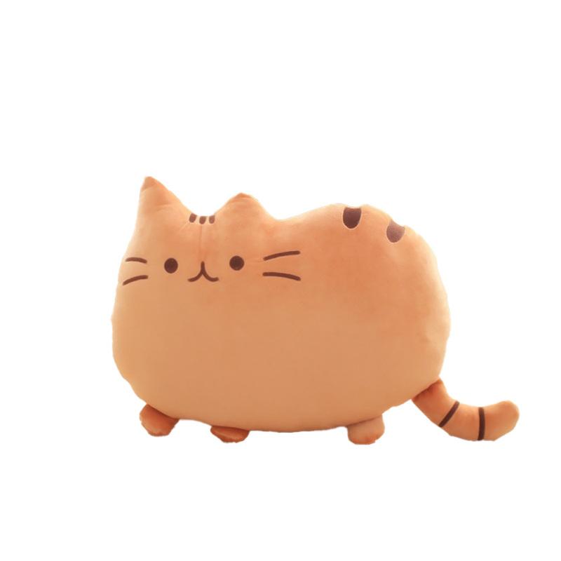 40 x 30 cm Kawaii Biscuit Cat Jucării pentru păpuși de pluș Drăguț Happy Cat Plush Pernă Jucării Pernă pentru acasă