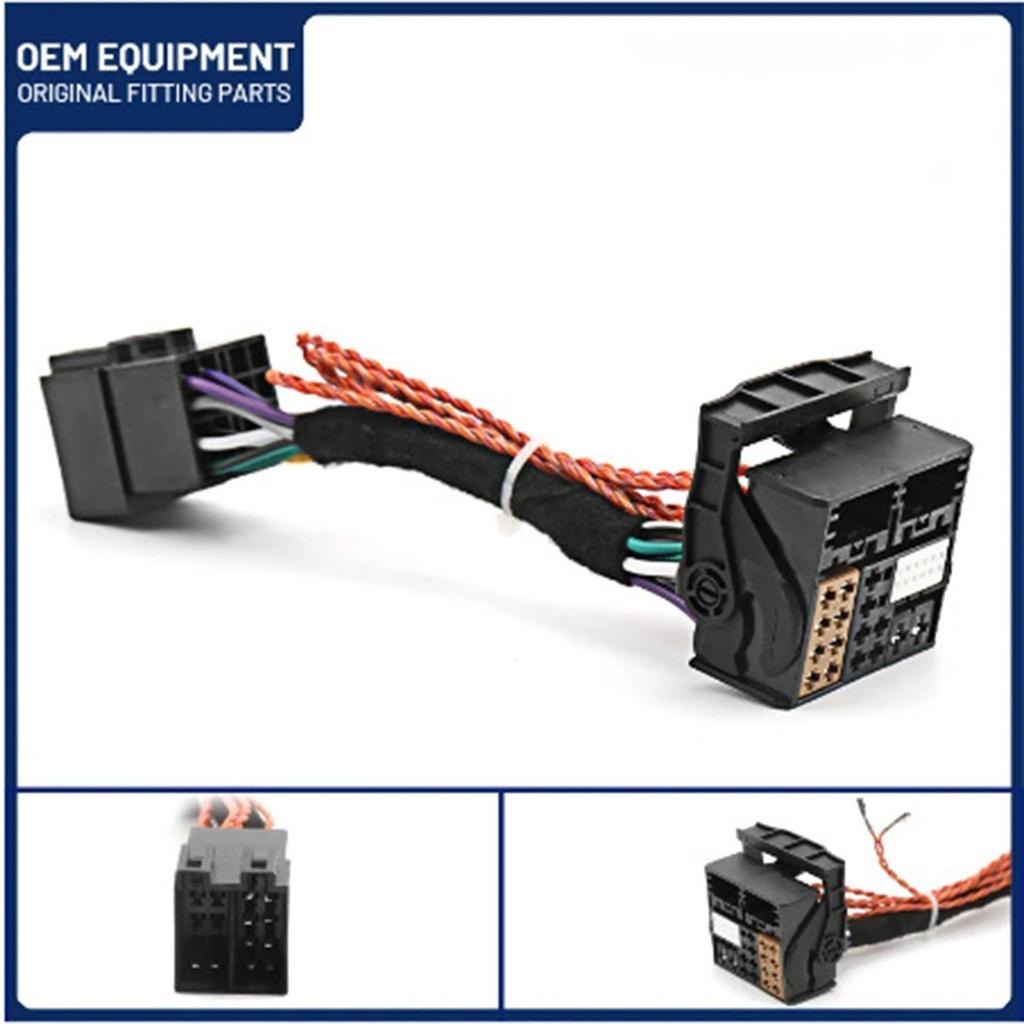 Volkswagen RCD33 Car Radio Adapter: Easy-Install PQ to MQB Wiring Harness