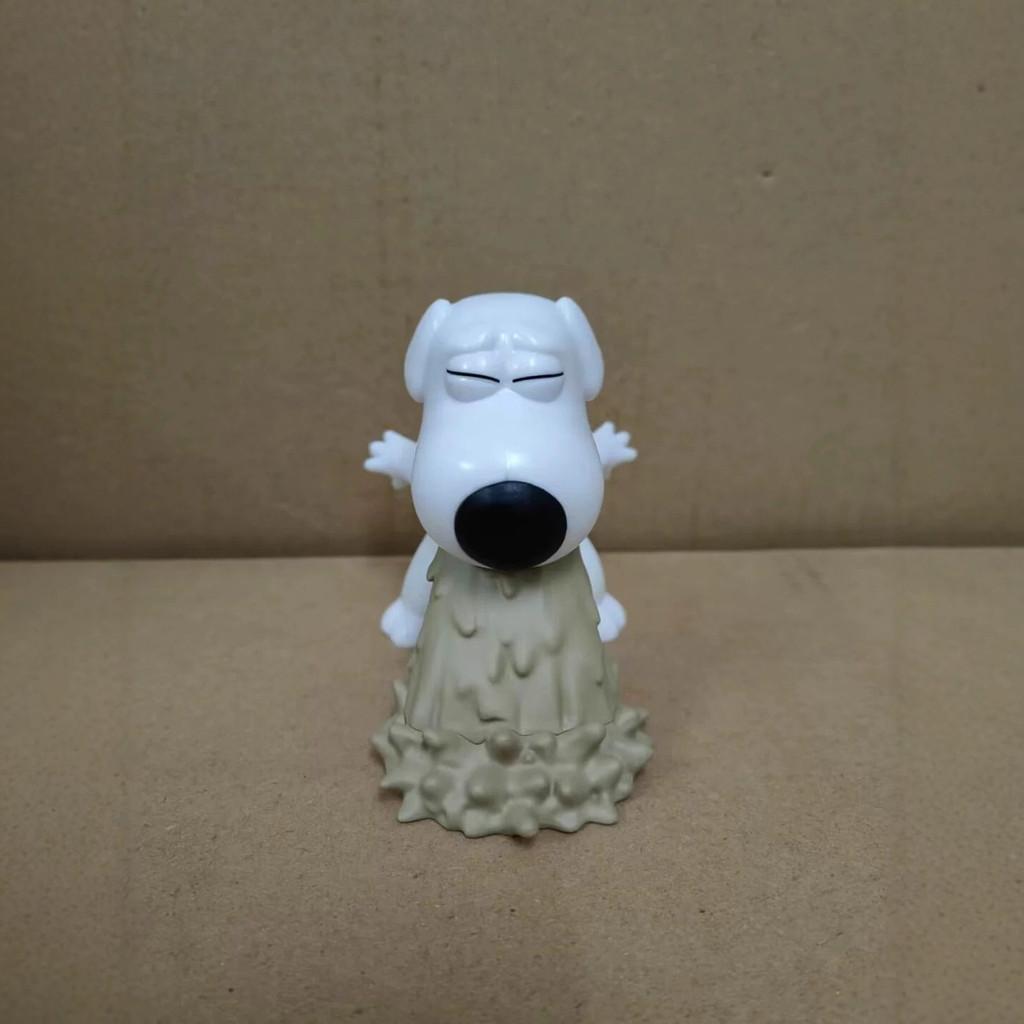 Family Guy Brian Griffin Erbrechender Hund PVC-Figur Mit Humorvollem Design Für Anime-Sammler Und Schreibtischdekoration