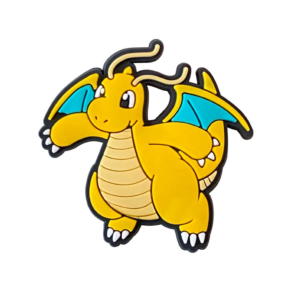 Puha Gumi Pokémon Virágos Klumpa Cipőcsatok