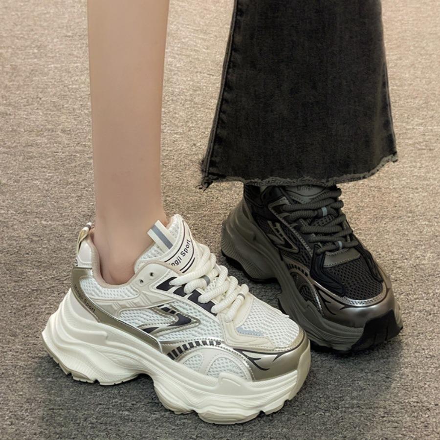 Fried Street Dad Shoes 2025 Spring New Thick-soled Small Casual Sneakers Children's Ns Trendy Versatile Niche