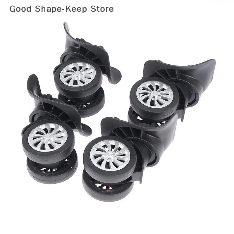 Universal 360 Degree Swivel Wheels for Suitcase Luggage Trolley - 4Pcs High-Quality Wheel Tools