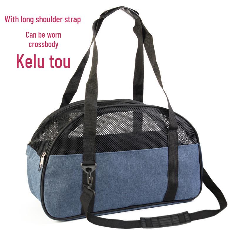 Summer Breathable Mesh Pet Carrier: Portable Handheld Bag for Small Dogs & Cats