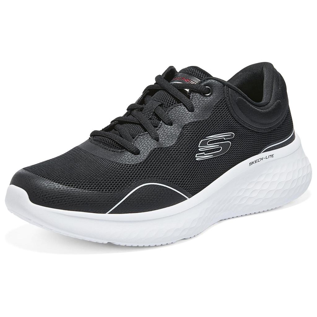 Skechers Lightweight Breathable Soft Comfortable Cushioning Low-Top Casual Shoes Men sneaker Black 232774-BKW