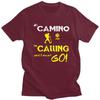Custom Buen Camino De Santiago T Shirt for Men 100 Cotton Tshirt Casual Tee El Camino Way Tshirt
