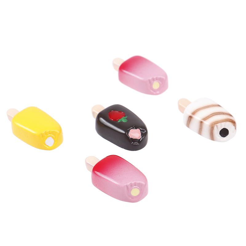 Creative Doll House Mini Food Toy Mold Personality Simulation Ice Cream Diy Jewelry Accessories