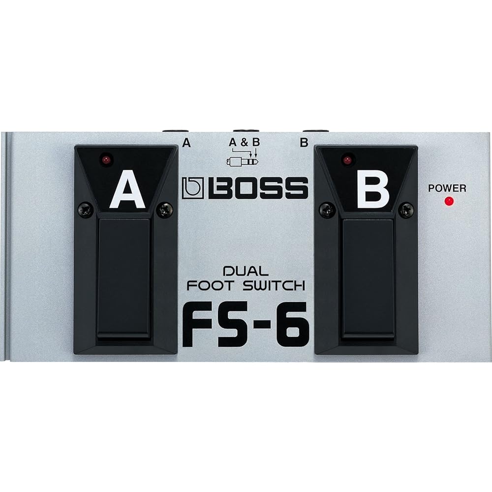 BOSS Boss Dual Footswitch FS-6 Guitar Bass Amp Effector Latch, Momentary Toggle Small