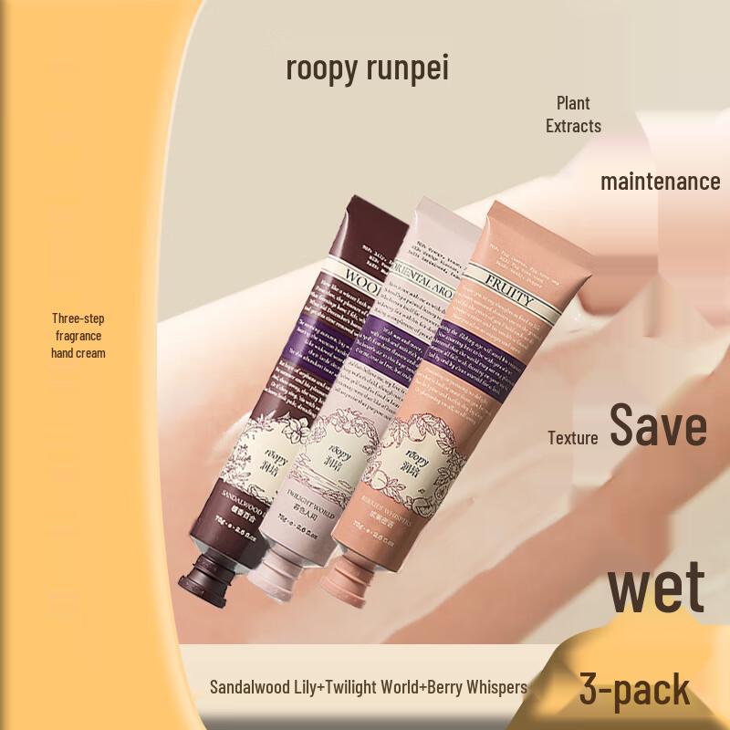 Roopy Poetic Series Hand Cream Set