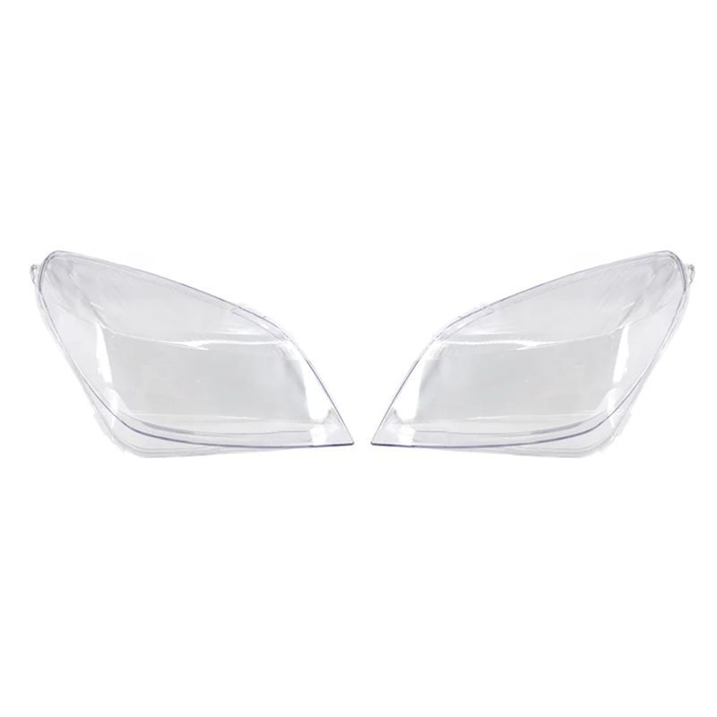 Car Headlight Lens Cover Head Light Lampshade Front Light Shell Component For Opel Astra H 2004 2005 2006 2007 2008 2009 -1 Pair