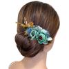Floral Hair Combs Flower Hair Combs For Women Headpiece Wedding Hair Comb Bridal Hair Comb Wedding Hair Piece Side Comb