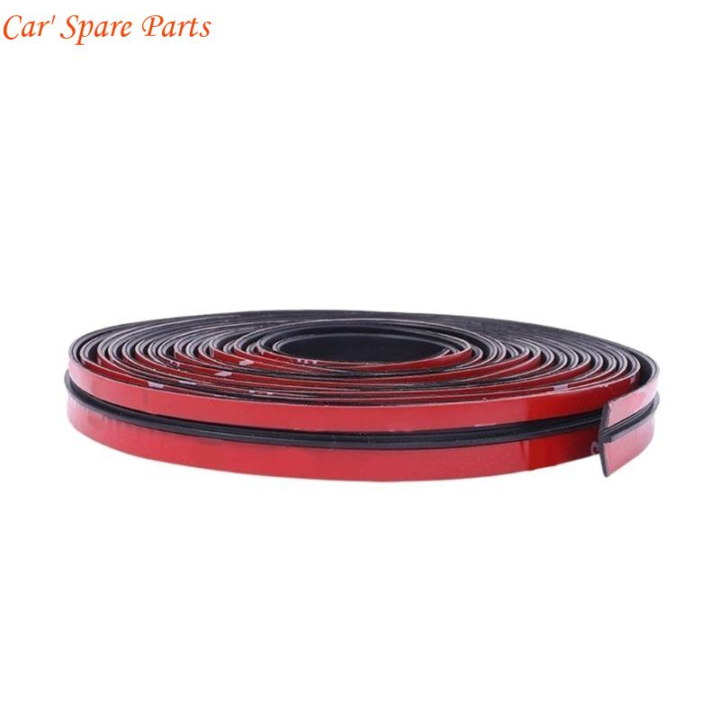 Y4UA 6M Elastic Car Door Seal Strips T Waterproof Noise Reduction Multi Vehicle