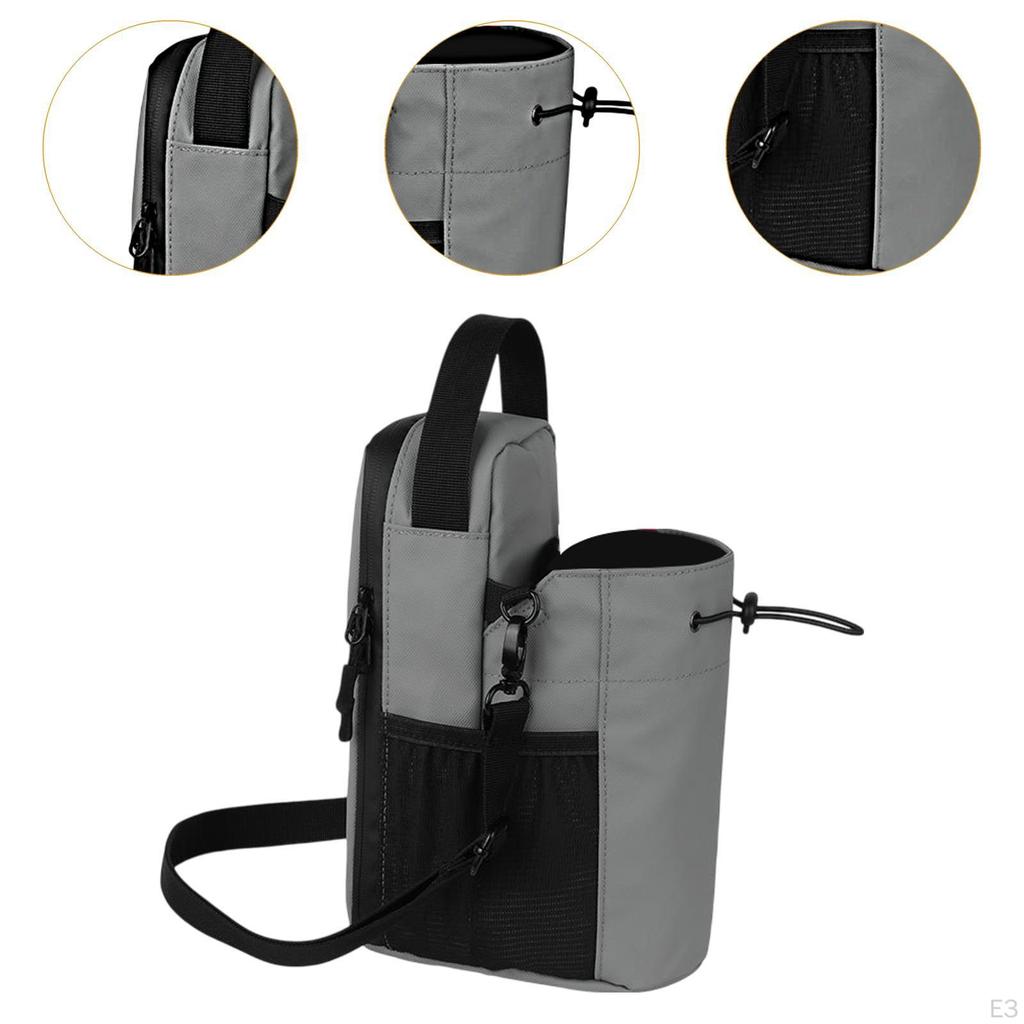Gym Bag Crossbody Water Bottle Holder for Hiking Camping Sports Walking Work
