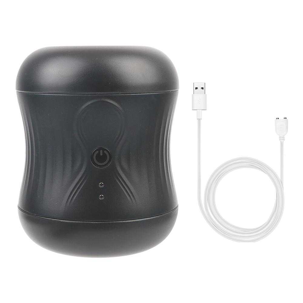 Realistic Pussy 10 Vibration Modes Automatic Masturbation Cup Male Masturbator TPE Blowjob Double Sided