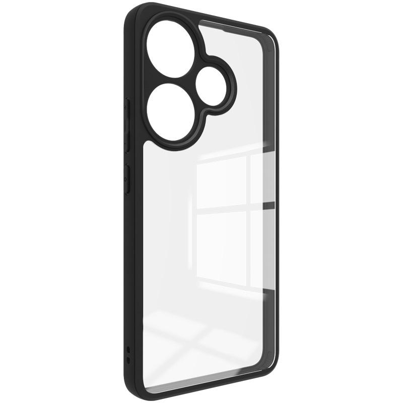 IMAK UX-9A Series for Xiaomi Redmi Turbo 3 5G/Poco F6 5G Case TPU+PC Clear Protective Phone Cover