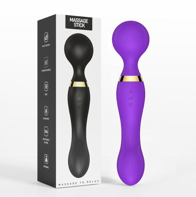 Dual-Head Vibrating Thrusting AV Massager pro ženy