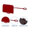 ACROPIX Bright Red Front Right Passenger Car Bumper Toe Hook Cover for W204 Sport 1 Piece Mercedes/Benz C-Class 2008-2011 (A2048850126) -