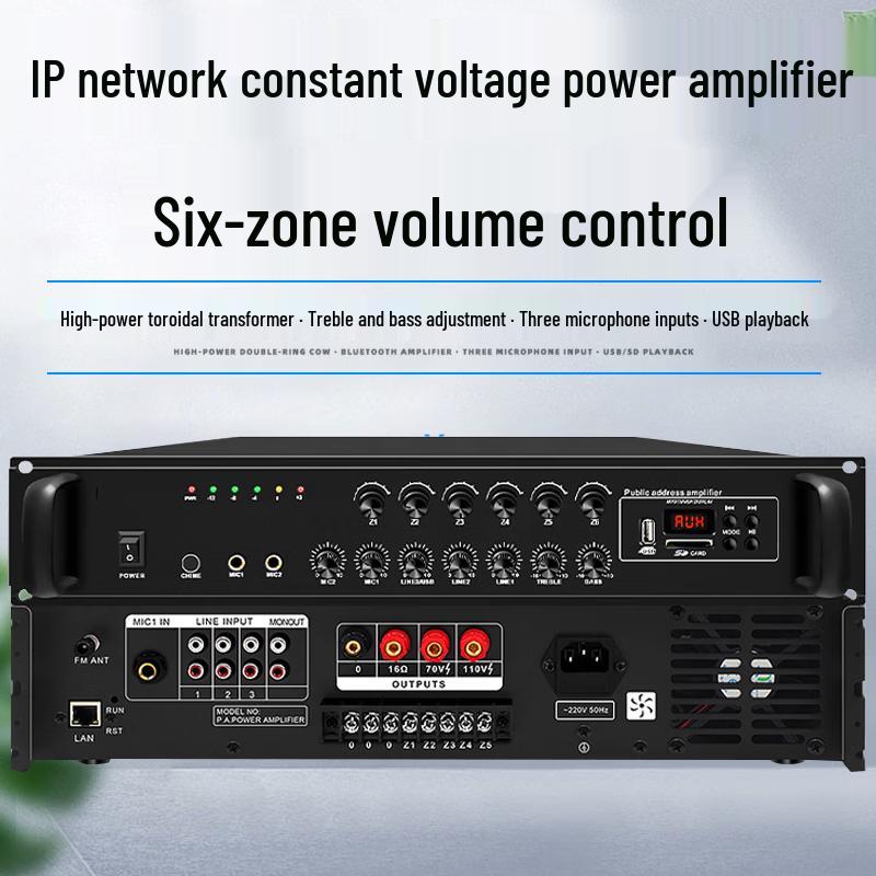 SAST T-9210 Smart IP Broadcast Power Amplifier CN Plug (adapter Included)