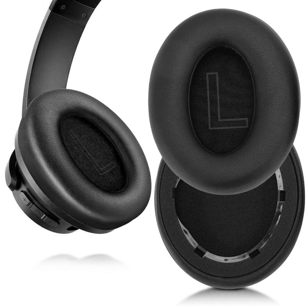 2PCS Protein Leather Replacement Ear Pads for Anker Soundcore Life Q20 Q20 BT Audio Accessories