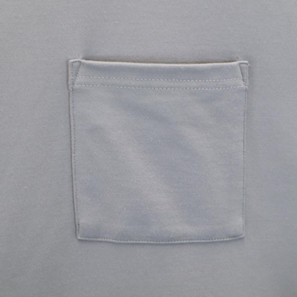 BEAMS HEART Short sleeve Plain T-shirt L gray Poke T Men's Used