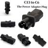 Wa-0102 Meihua Rotary Brand C13 To C6 Power Plug For Internet Cafe Computer Case Pdu Lcd Monitor Modification 250v 10a