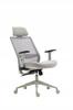 Furnitex ergonomic gray mesh office chair with height adjustment