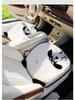 Winter Plush Cute Cartoon Car Seat Cushion - High-End Interior Accessory