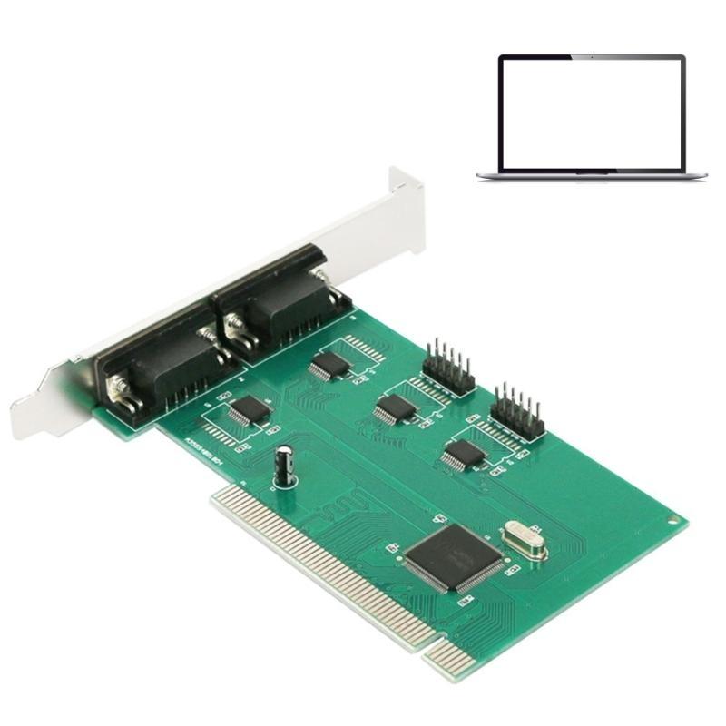 PCIe Serial Parallel Card, PCIExpress To RS232 Port & Printer LPT Adapter for Desktop PC Windows10