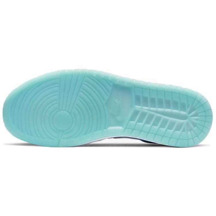 Air Jordan 1 Low Island Green Unisexové tenisky Tealová Bílá Černá CQ9828-131