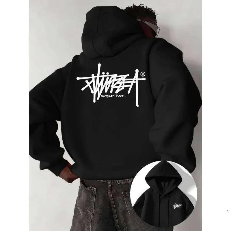 Street Urban Style Pullover Hoodie Printed Design Durable Fabric Casual Top | S-3XL 26Y0601