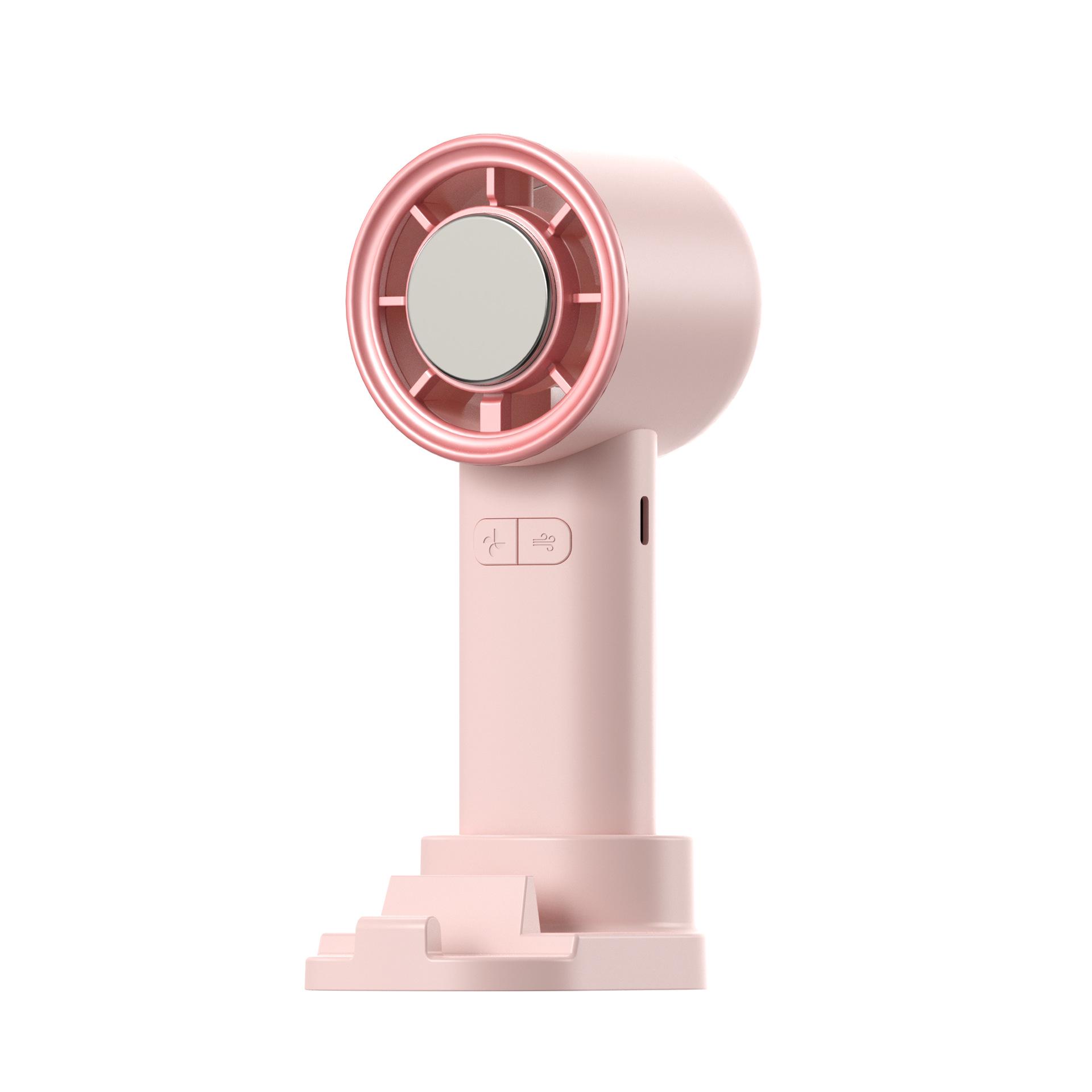 High-Speed Portable USB Cooling Fan: Folding Handheld Outdoor Turbine 42x43x125mm