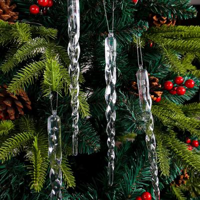 Transparent Cross-border Christmas Icicle Ornament – Creative Tree Decoration