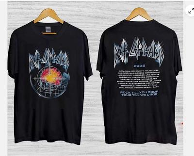 Def Leppard Pyromania Summer Tour 2026 Unisex T-Shirt