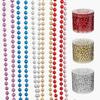 Transparent Plastic Bead String - Christmas Tree Ornament & Indoor Decoration