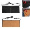 Oxford Cloth Tool Belt Work Apron Adjustable Design Big Pockets Short Server Apron Unisex Half Waiter Apron Gardening