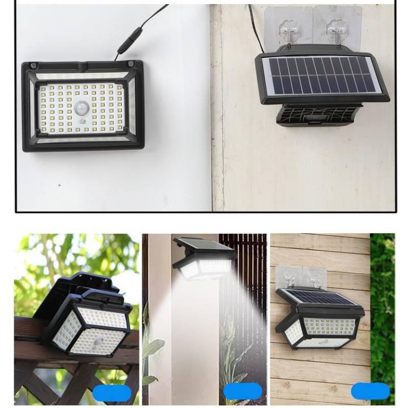 Solar Split Type Led Wall Light Sensor Outdoor Waterproof Camping Garage Lights