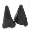 Universal Leather Shifter AT MT Car Shift Knob Shifter Gear Knob Gaiter Boot Cover For Ford Galaxy Mondeo 3 4 S-max C-max Honda