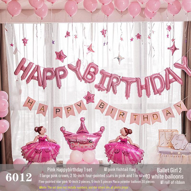 Set de baloane pentru ziua de naștere pentru adulți și copii - Decorațiuni cu desene animate