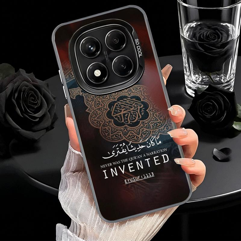 Muslim Islam Bismillah Allah Soft Phone Case for Xiaomi Redmi Note 13 14 15 Pro Plus 12S 12 11S 11 11T 10S 10 Shockproof Cover B