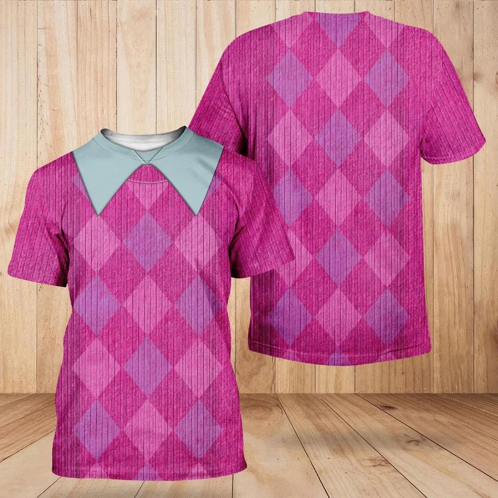 Costume Cosplay di Halloween K-POP Saja Zoe Rumi Mila T-shirt a Maniche Corte con Stampa Cartoni Animati per Bambini per Feste Autunnali e Uso Quotidiano