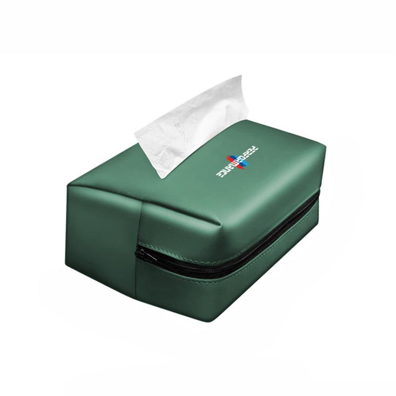 

Car Tissue Box Sun Visor Seat Back Paper Towel Storage Bag For BMW Performance E39 E90 E46 G22 G32 F20 F15 F40 F10 G30 G20 G05 зелёный