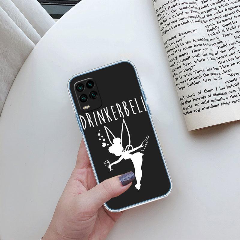 Tinker Bell Tinkerbell Transparent Phone Case for Motorola Moto G10 G20 G30 G31 G32 G34 G35 G41 G42 G50 G51 G52 G55 G60 G60S