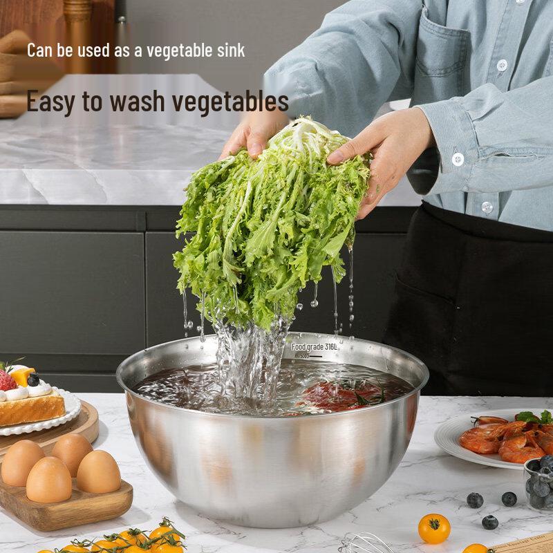 ZISIZ 316 Stainless Steel Mixing Bowl