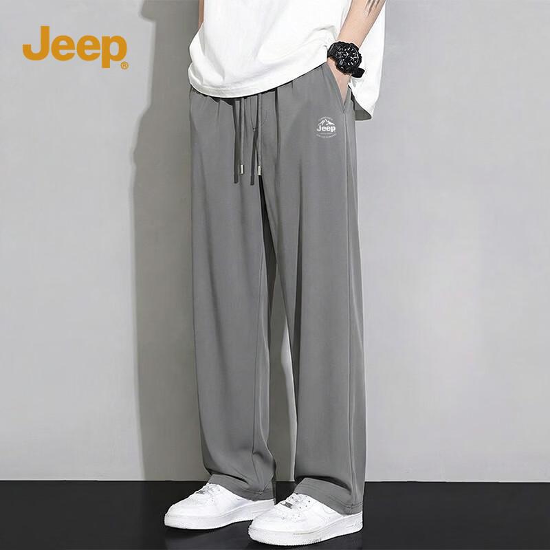 

JEEP Summer Wide-Leg Casual Lounge Pants L