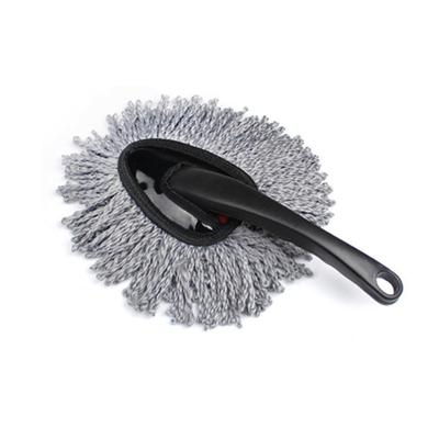 Car Vehicle Detachable Handle Wax Brush Small Mop Duster Washing Cleaning Tool
