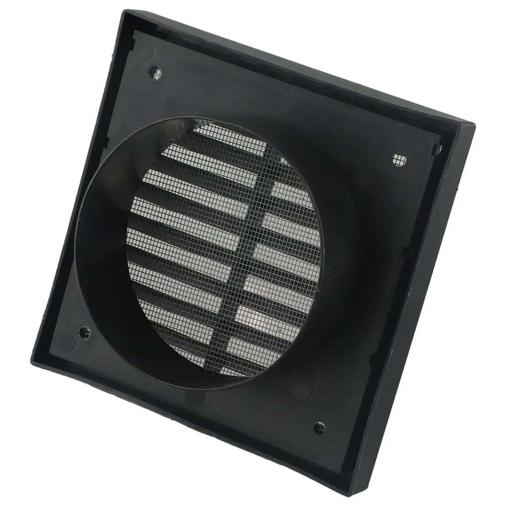 Griglia Fissa per Ventola Coperchio Uscita Aria Uso Esterno 140*140*100mm 4 Pollici Applicazione Versatile Circolazione d'Aria Completa