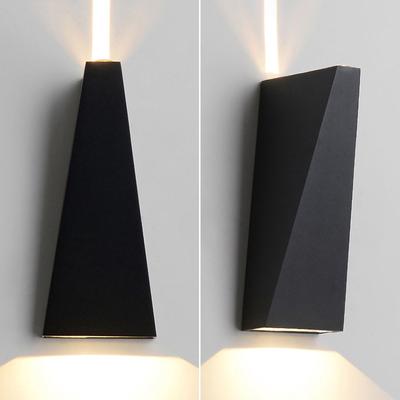 IP65 Wasserdicht LED Wandleuchte Außen Aluminium 6W 10W Wandleuchten Veranda Garten Zaun Innen Modern Nordisch Wandleuchten 85-265V