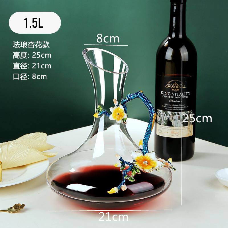 

Crystal Glass Pitcher Wine Decanter Wine Dispenser Flagon Glass Wine Bottle Hip Flasks Barware Wine Pot Bar Accessories Gift