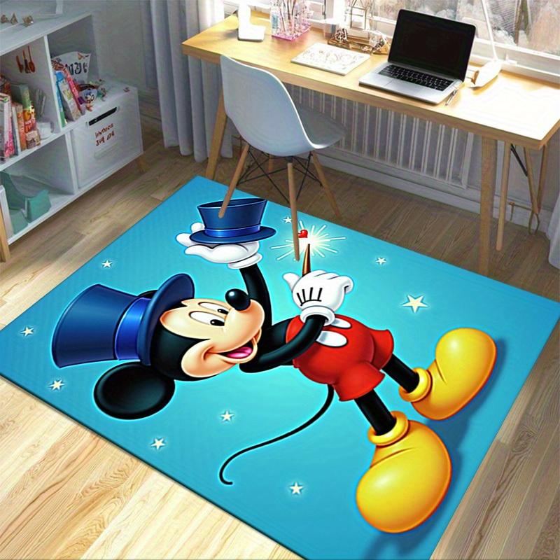 1pc. Mickey Mouse Top Hat Sparkle Home Office Chair Rug Outdoor Gift Carpetz041194